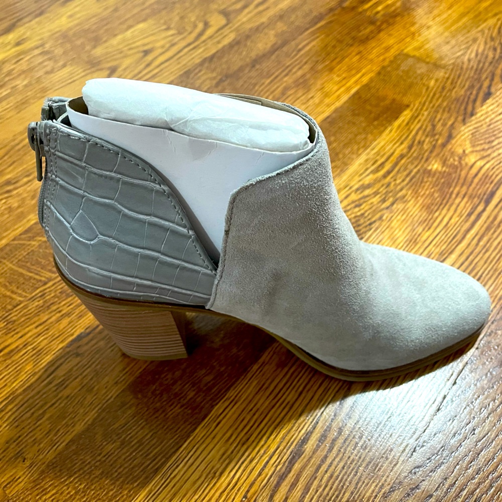 Dv8 Shai Mixed Material Heeled Bootie View 4